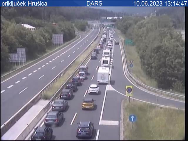 Priključek Hrušica, Karavanke