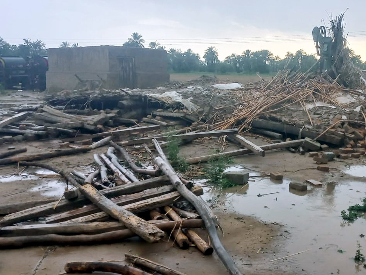 Posledice hudih poplav v Pakistanu.