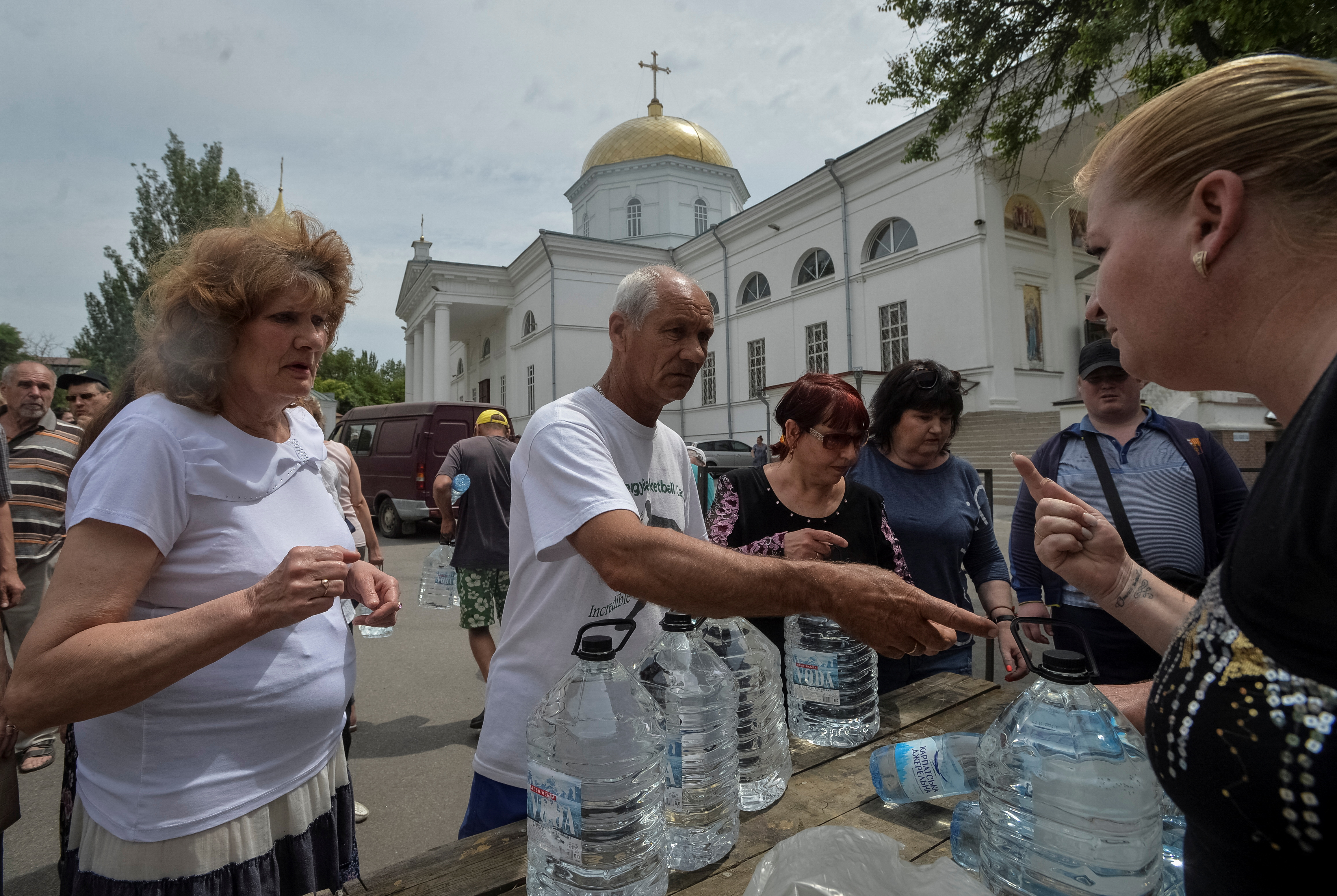 jez kahovka, poplave, ukrajina