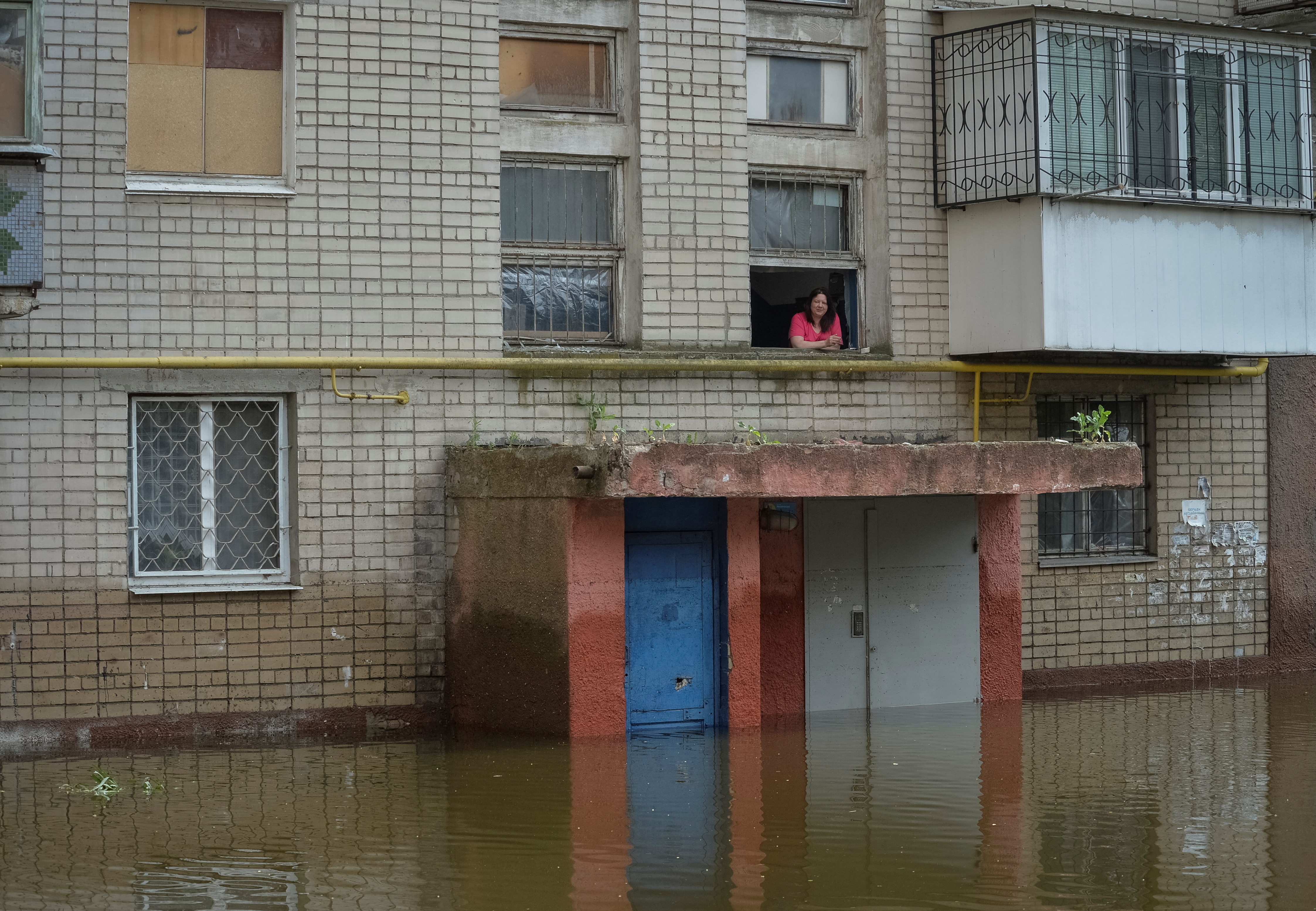 jez kahovka, poplave, ukrajina