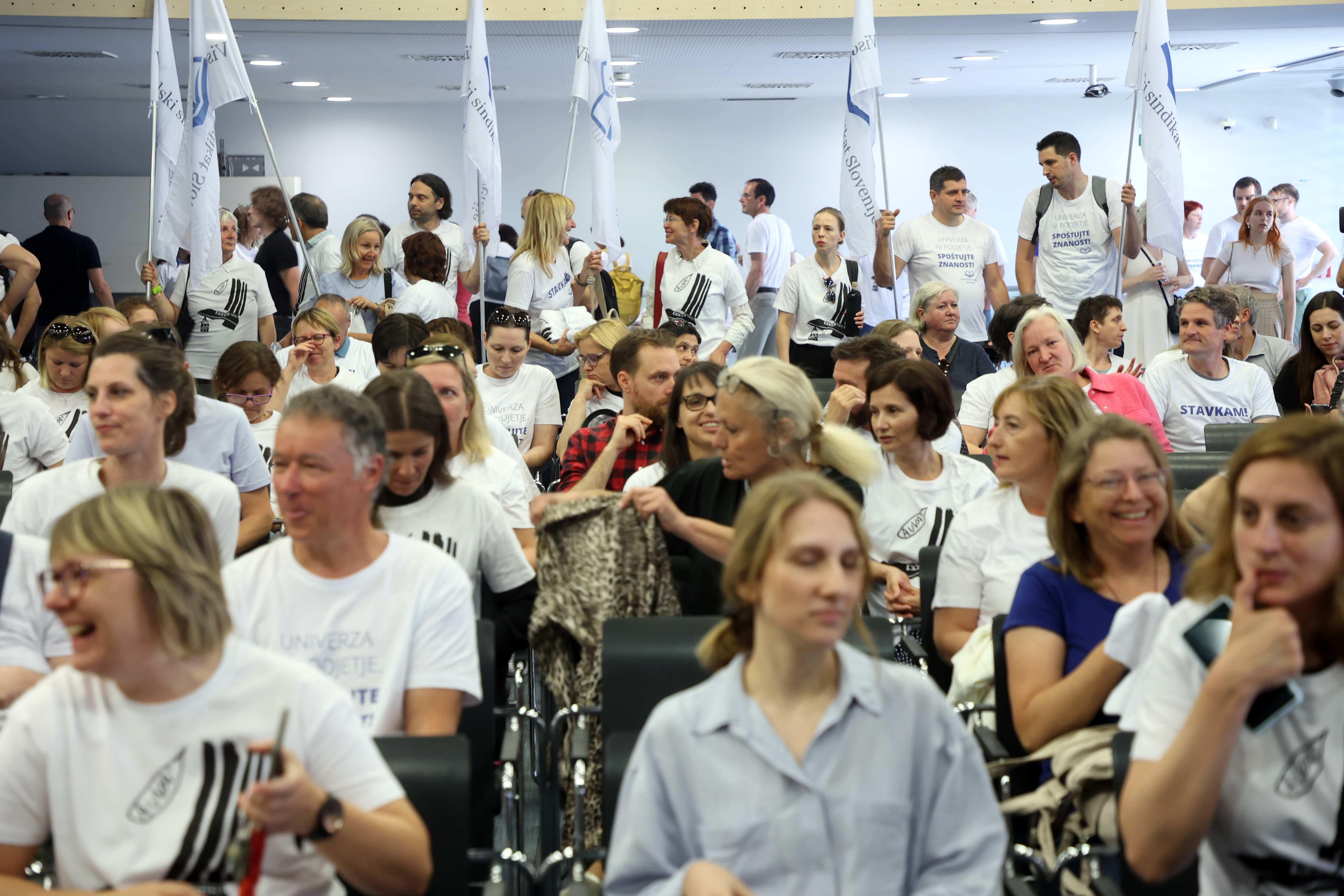 Stavka, visoko šolstvo, fdv