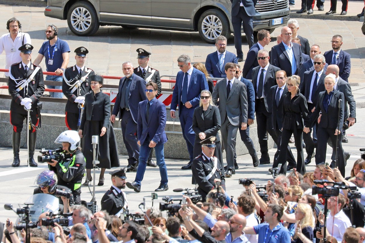 Silvio Berlusconi,, pogreb