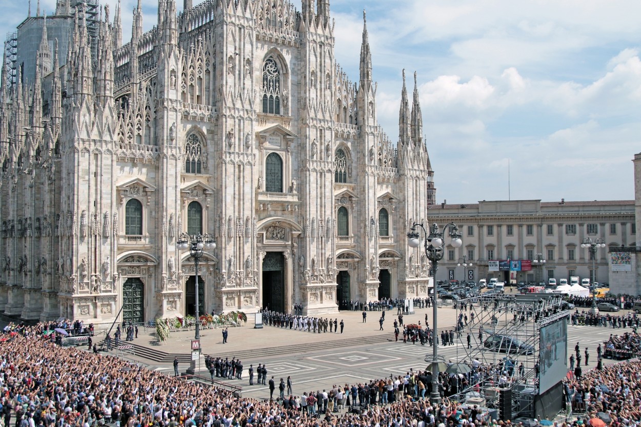 Silvio Berlusconi,, pogreb