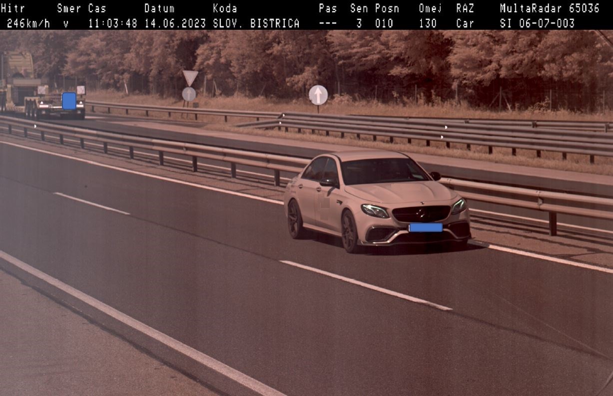 prekoračitev hitrosti