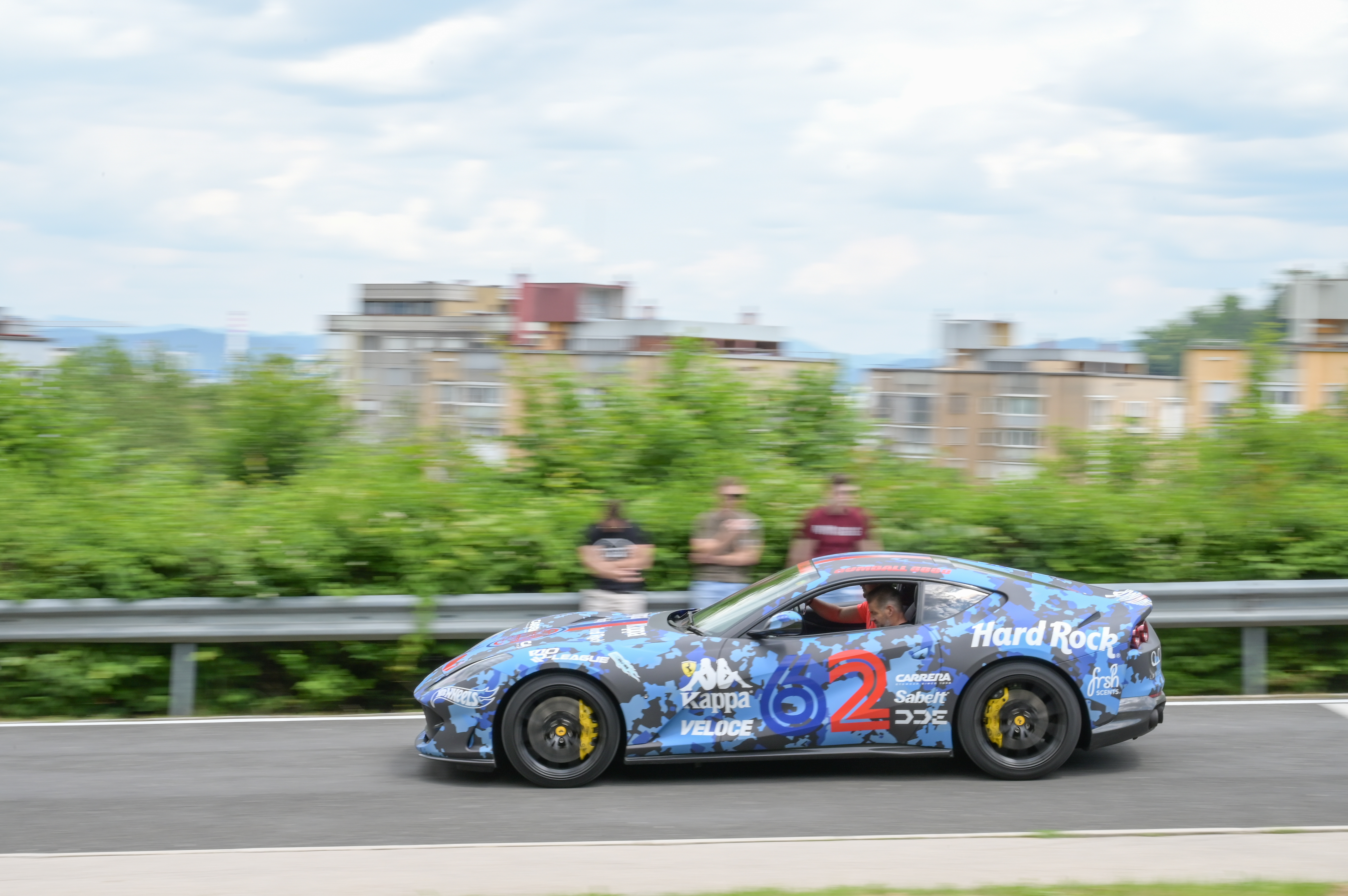 ljubljanski grad, Gumball 3000, avtomobili