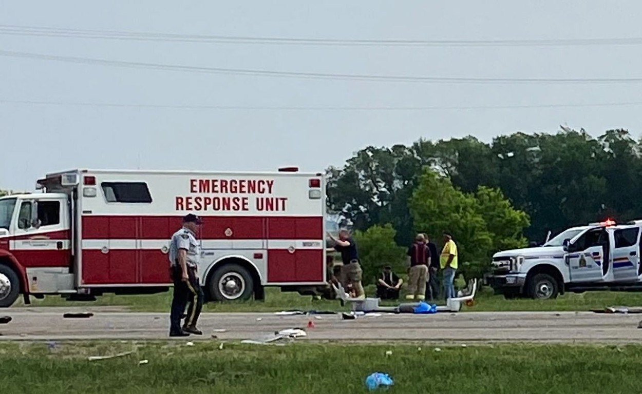 prometna nesreča, tovornjak, kanada