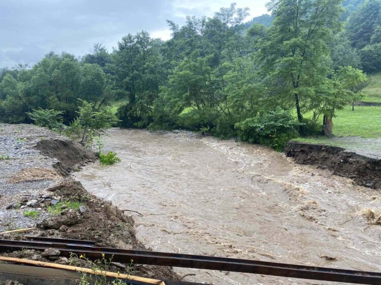 Križevica, BiH, Srebrenica, reka, poplave
