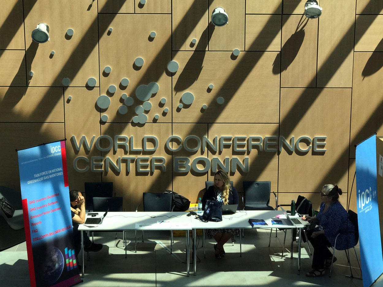 Podnebno zasedanje v Bonnu.