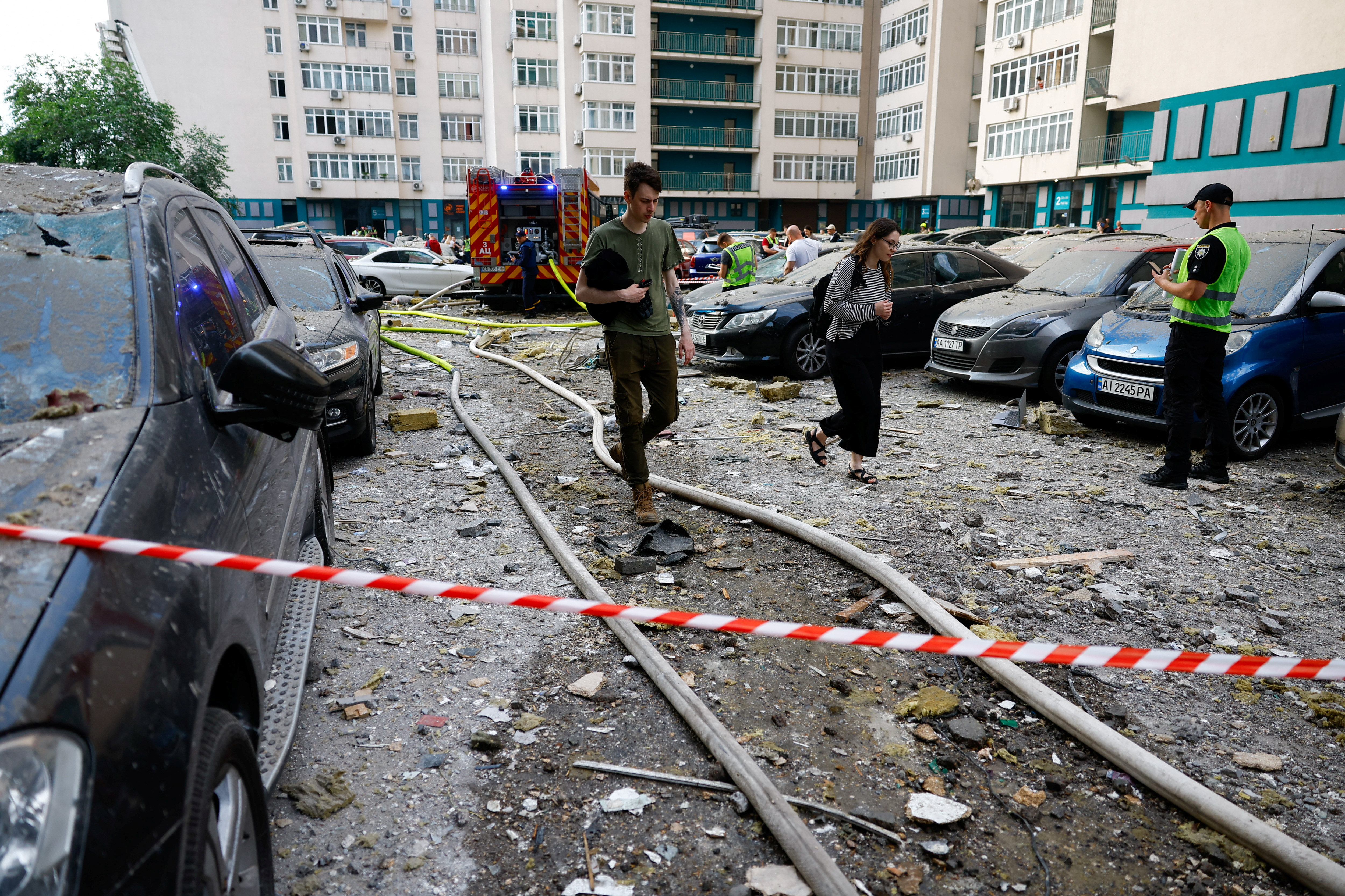 zračni napad, kijev