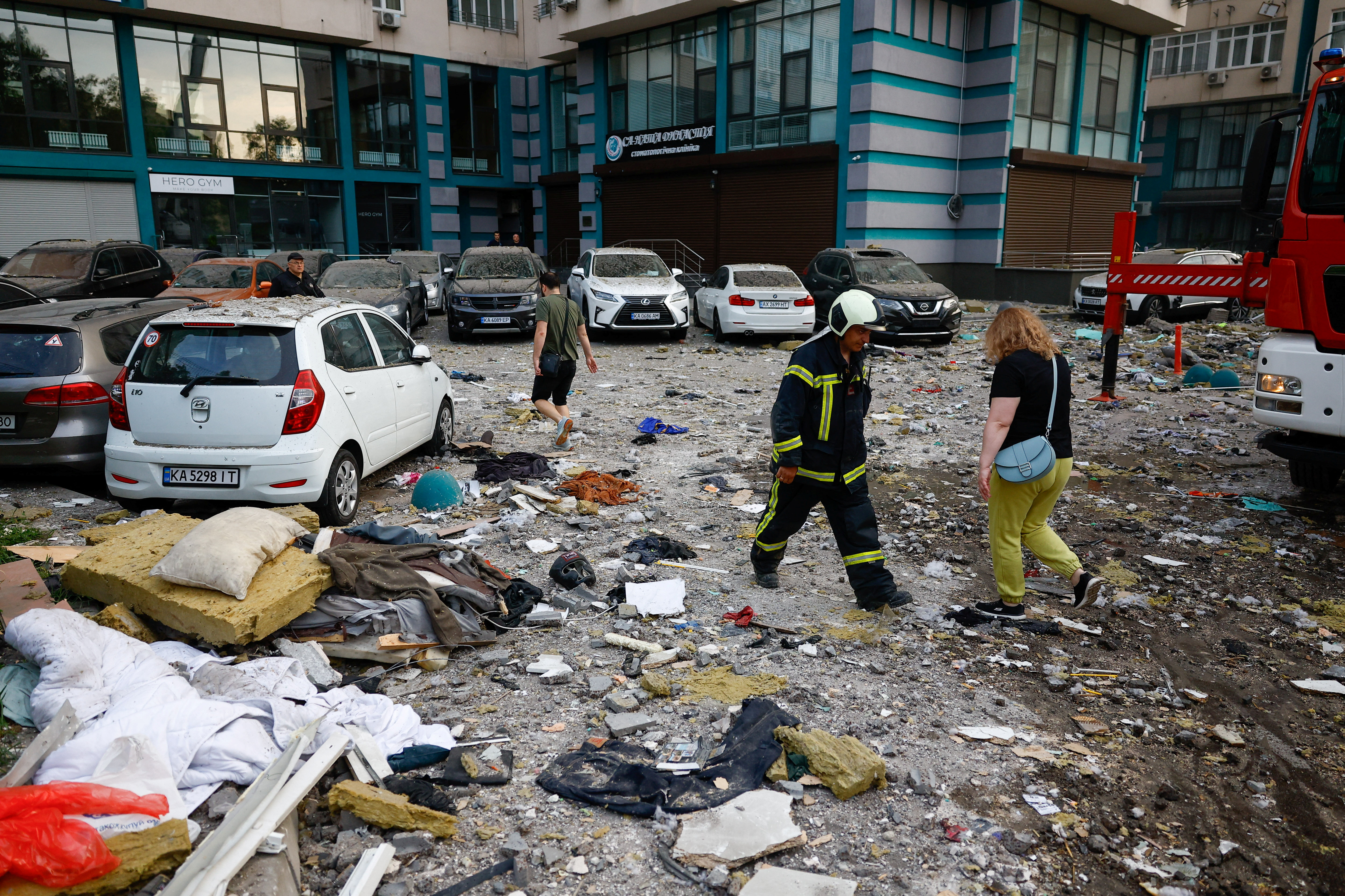 zračni napad, kijev