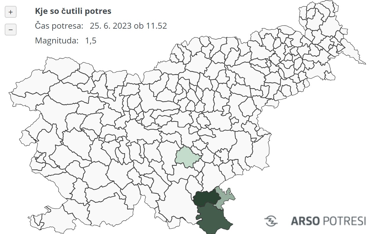 potres, Bela Krajina, Metlika