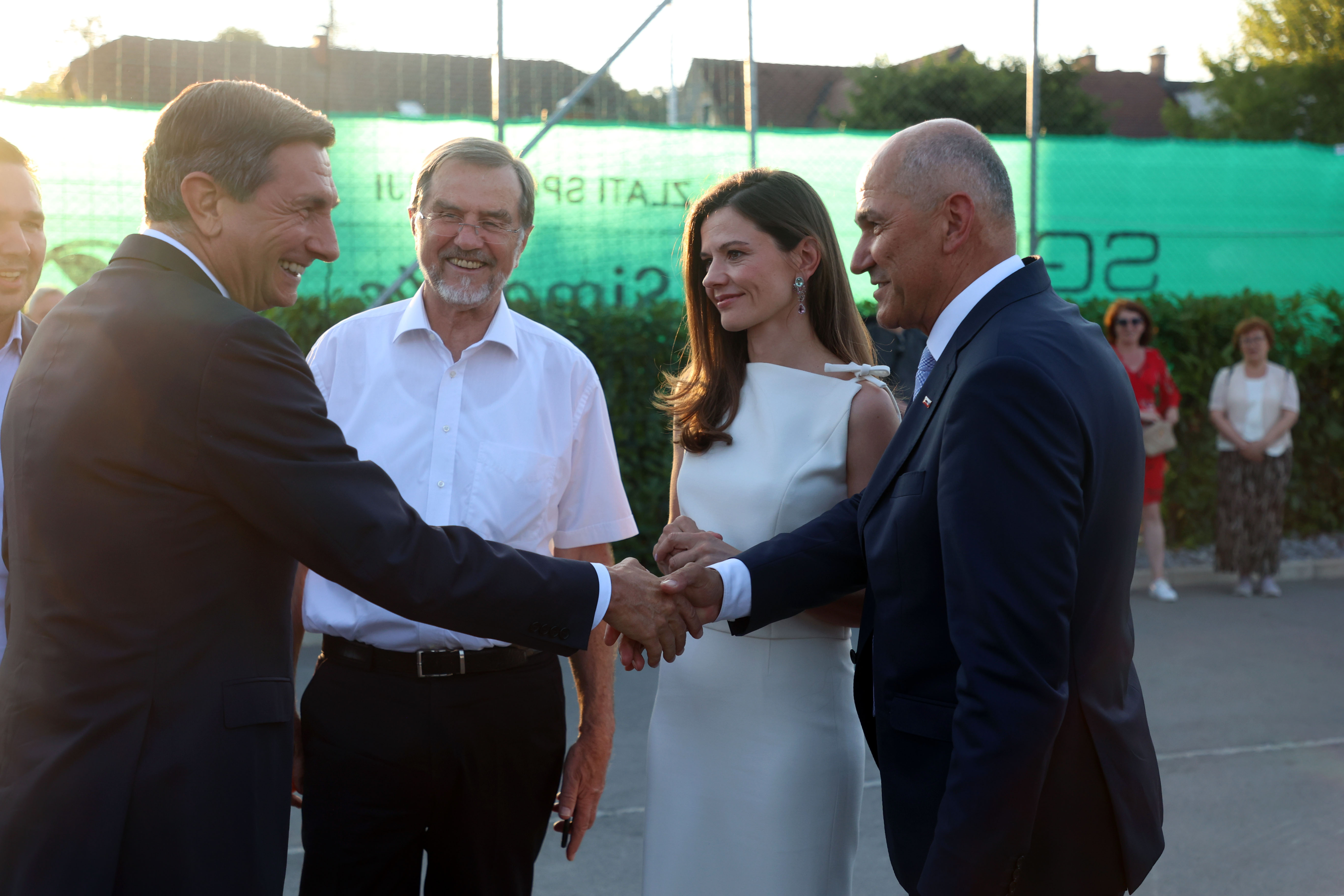 Domovina, dan državnosti, proslava, Borut Pahor, Lojze Peterle, Janez Janša