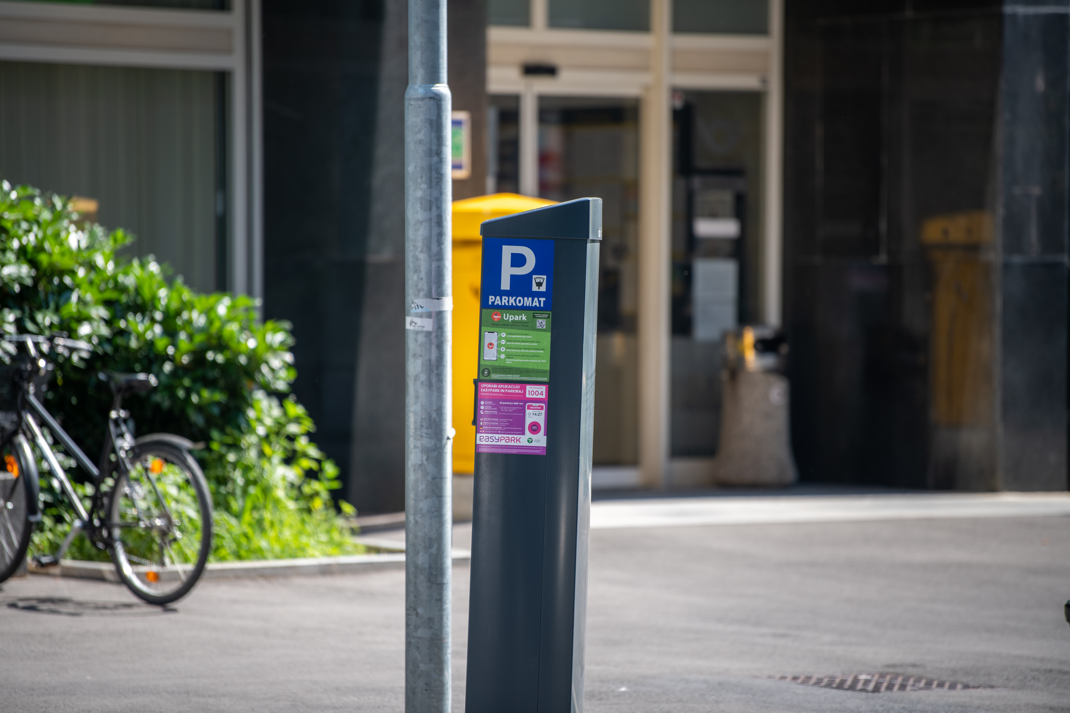 simbolno, simbolna, parkomat, parkiranje, parking, Ljubljana, UPark, EasyPark