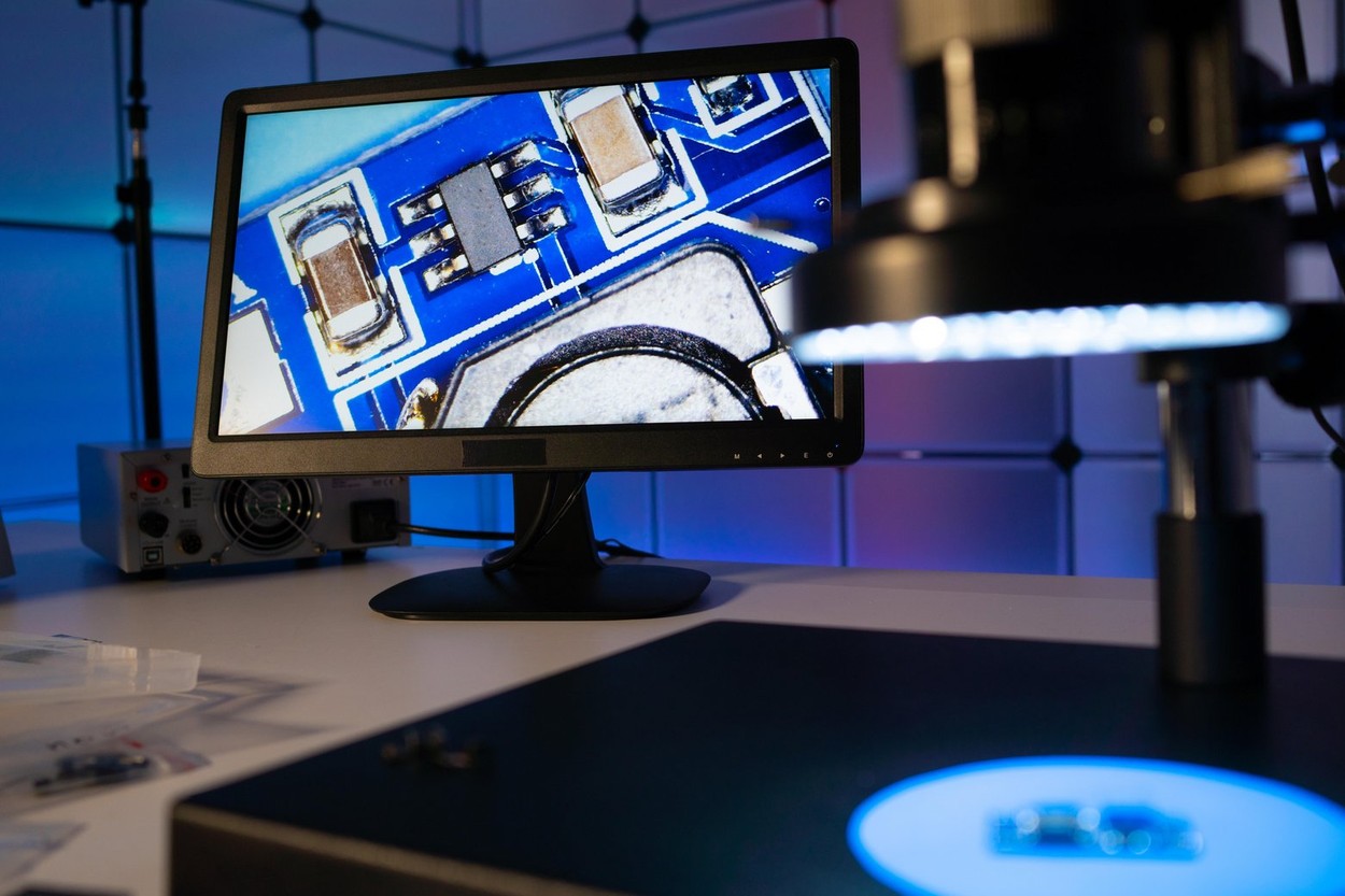 laboratorij,polprevodnik,čip,razvoj,ekran,tehnologija,elektronika,kristal,mikroskop