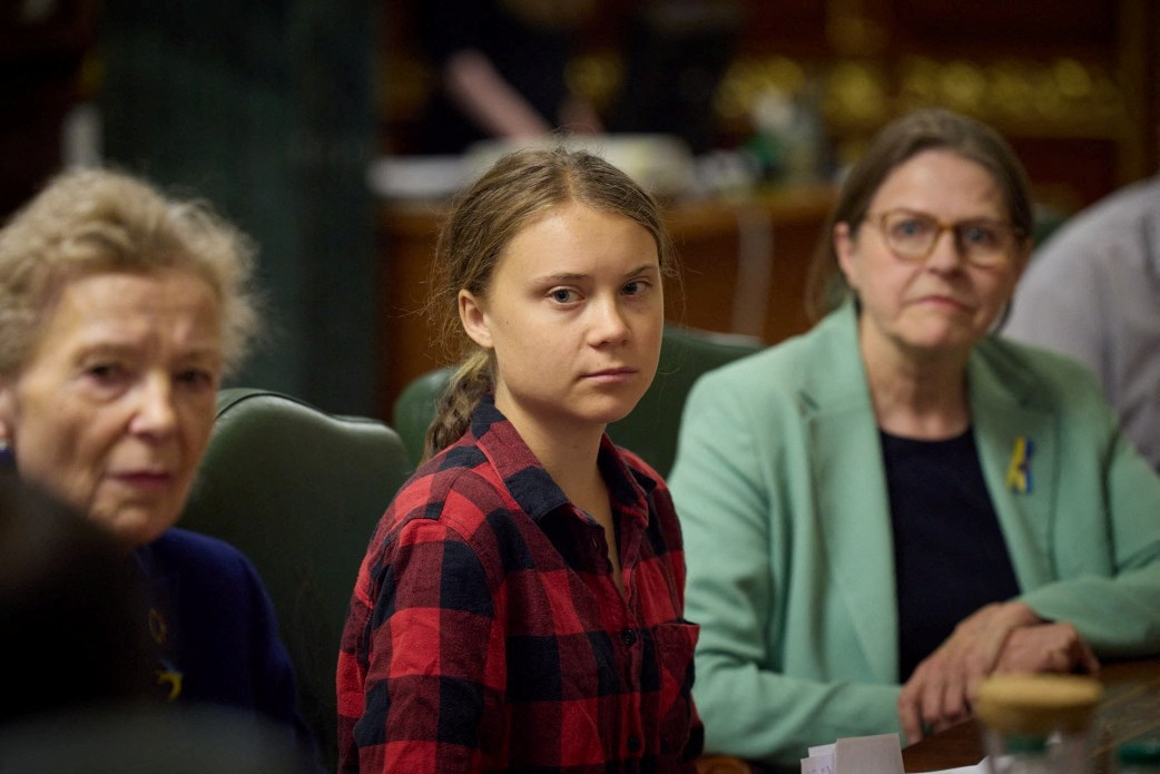 Greta Thunberg, Zelenski