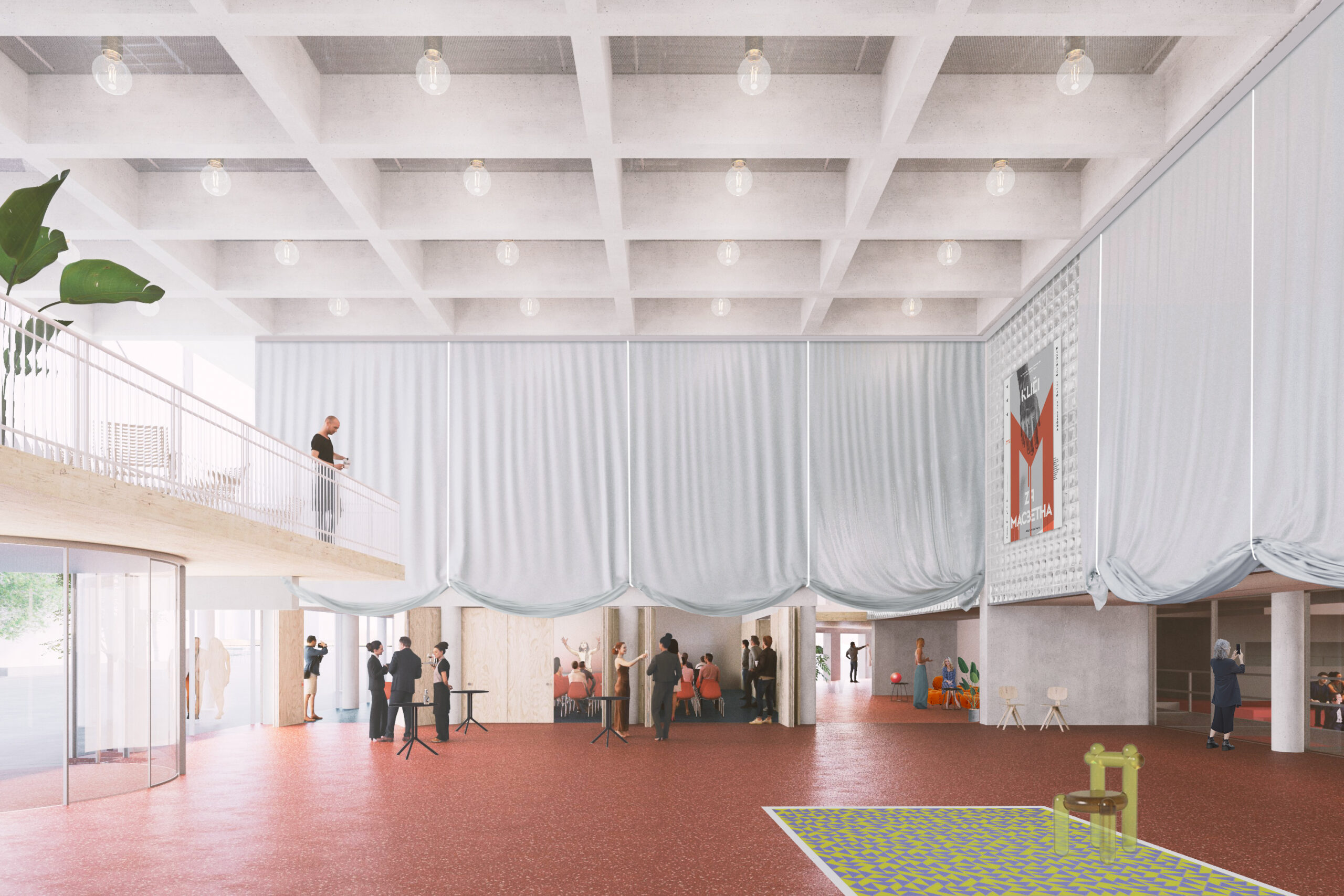 baragovo semenišče, arhitetkurna rešitev