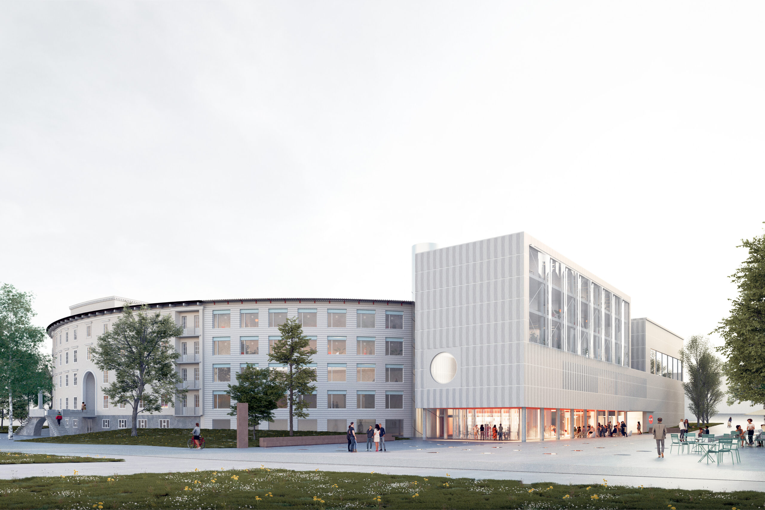 baragovo semenišče, arhitetkurna rešitev