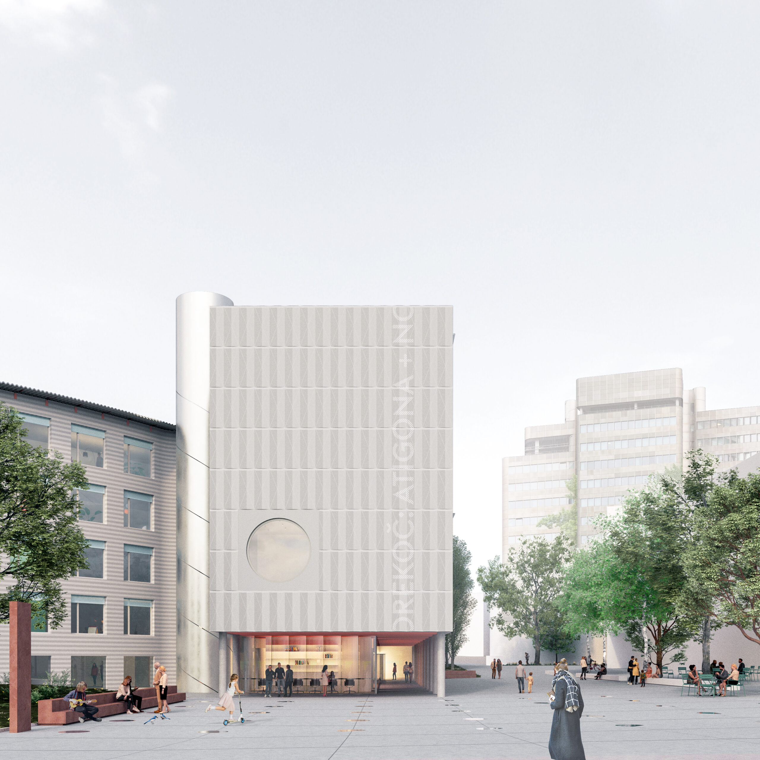 baragovo semenišče, arhitetkurna rešitev