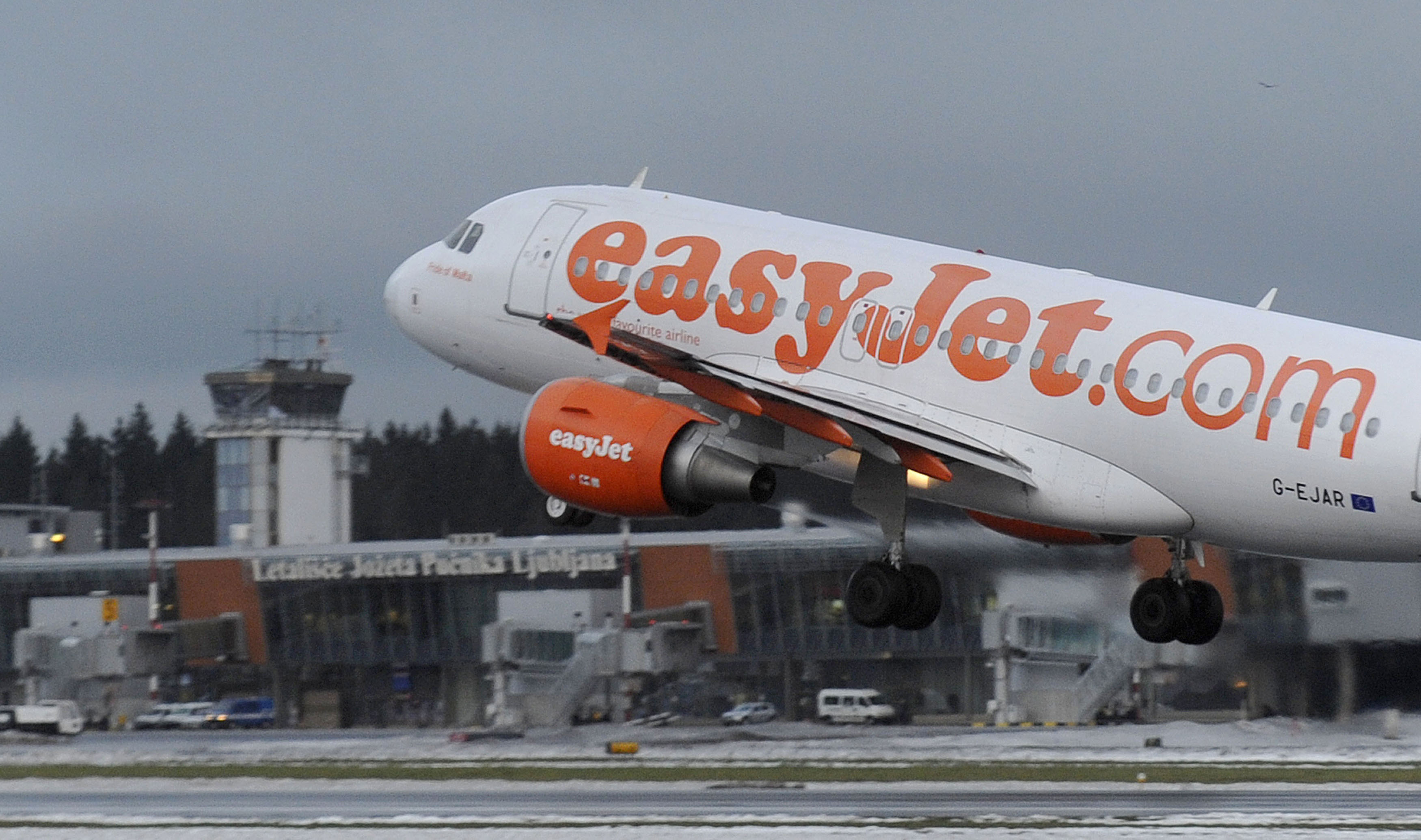 easyjet, brnik