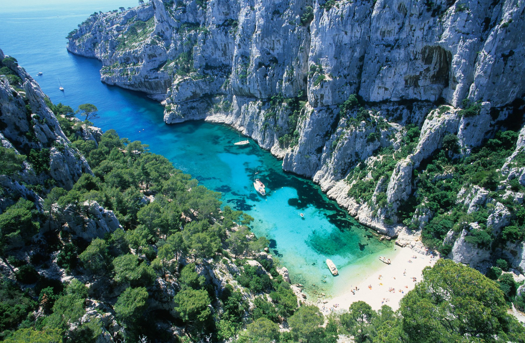 Plaža Calanque D'En Vau, Francija