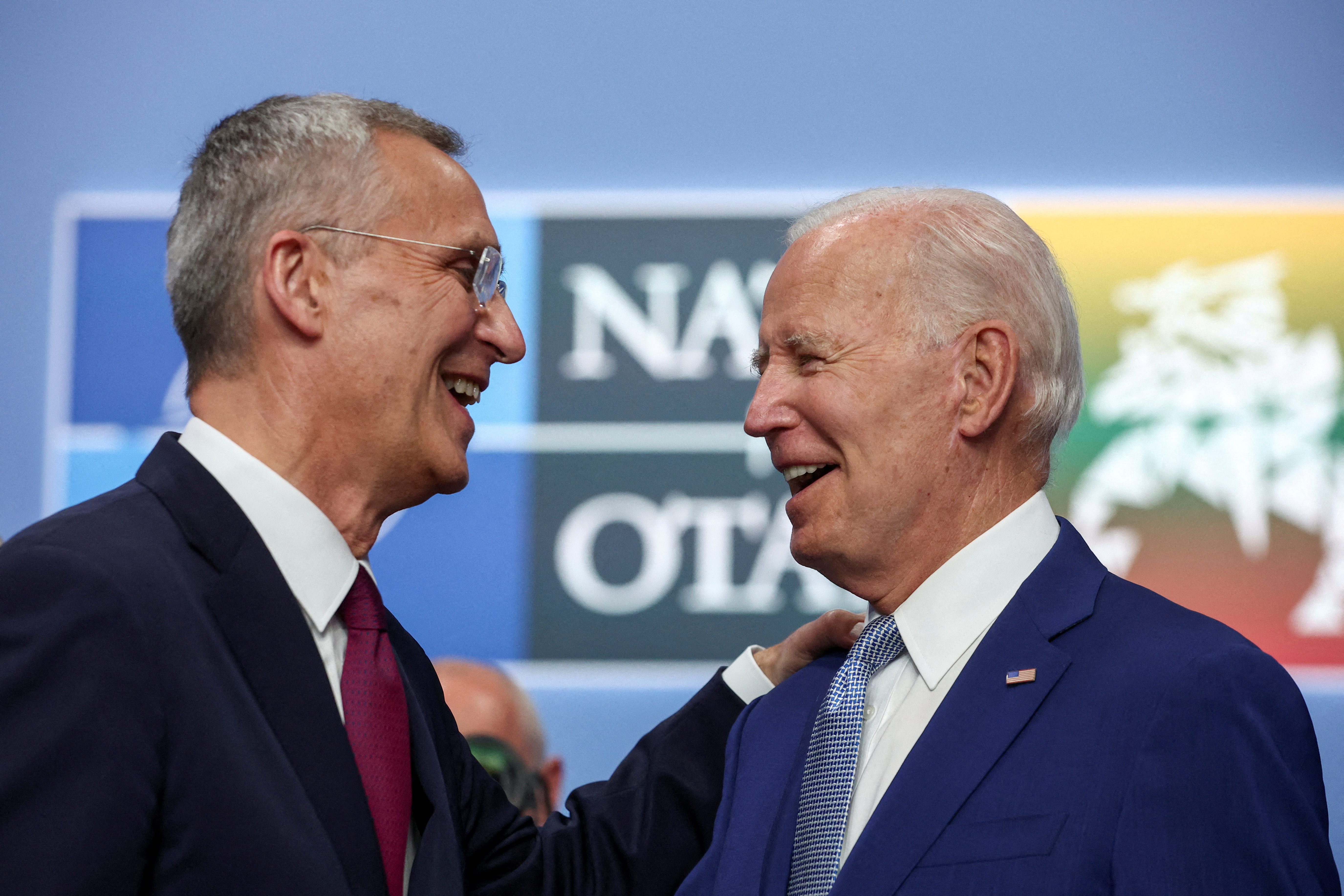 Joe Biden, Jens Stoltenberg