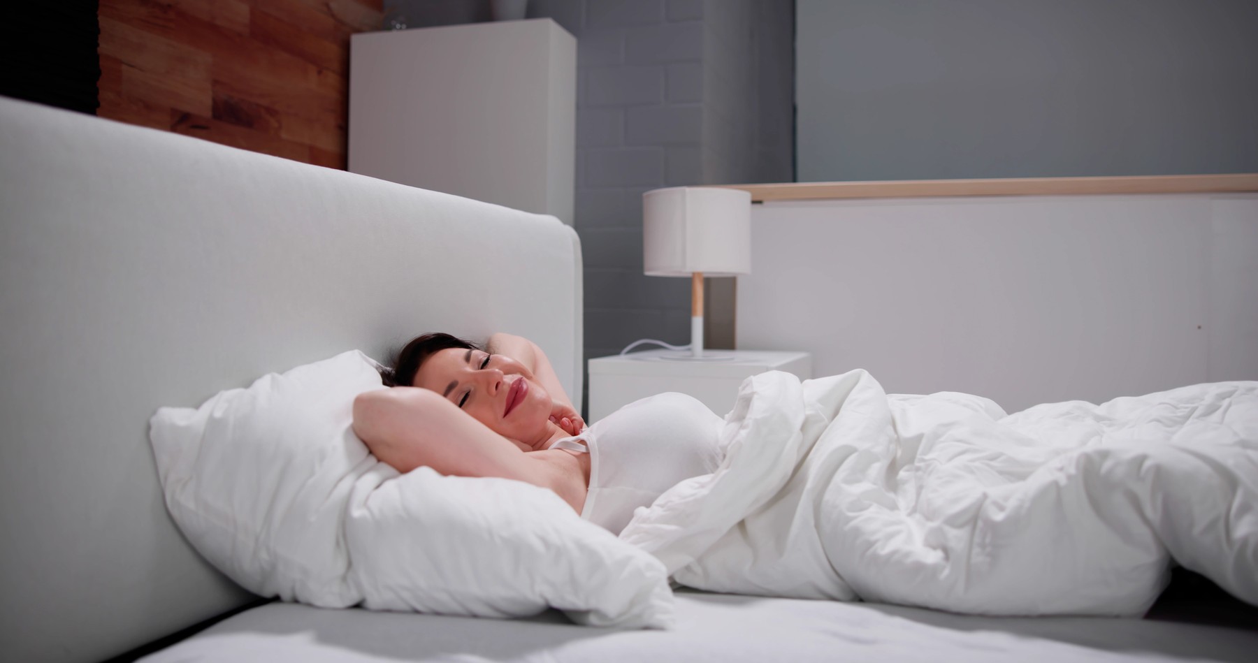 spanje, postelja, ženska prebujanje