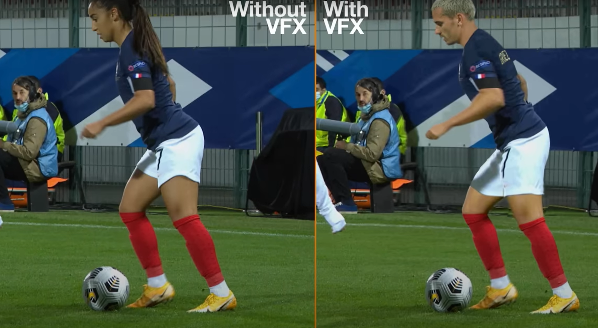 nogometni oglas, orange