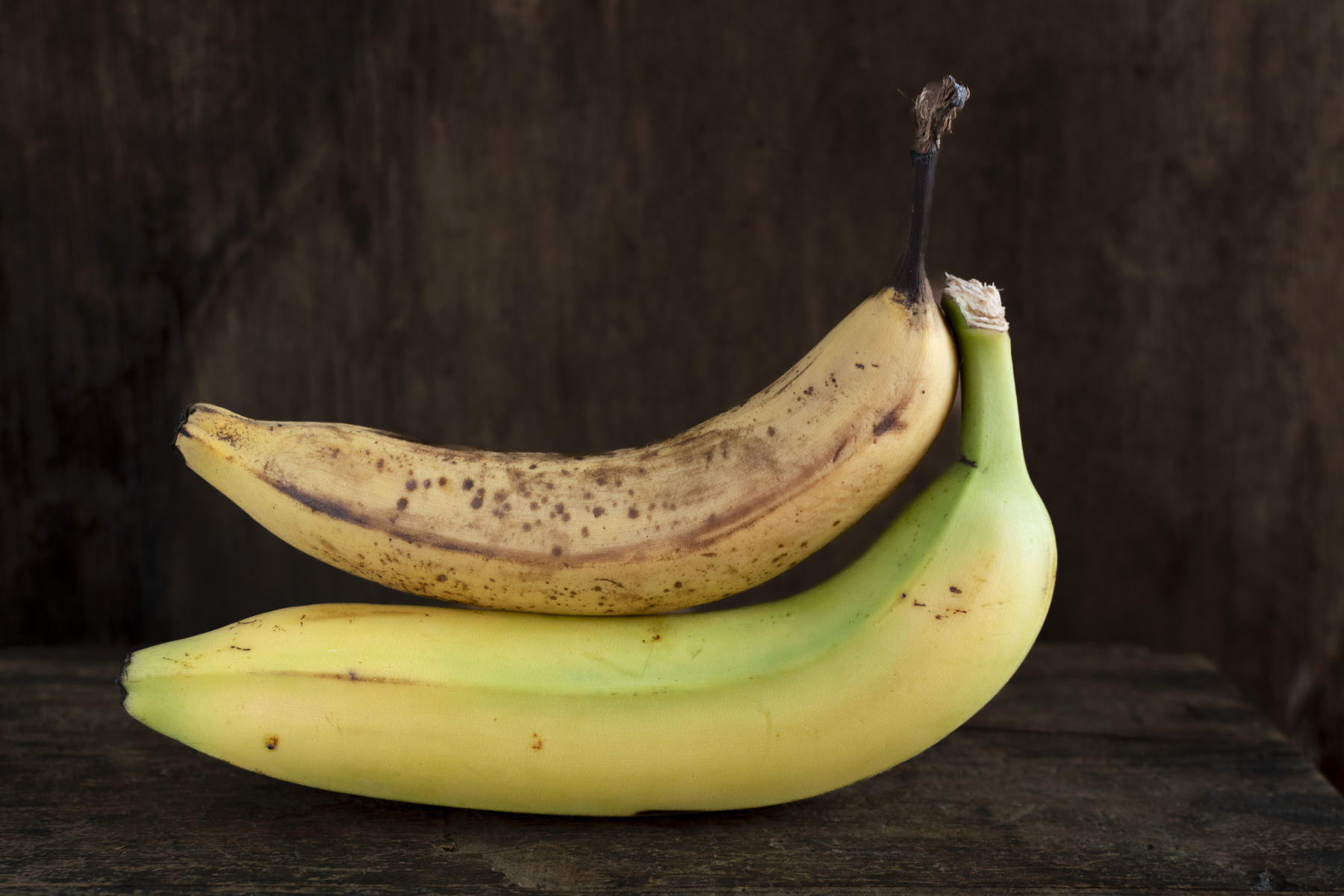 banana, zrela, zelena