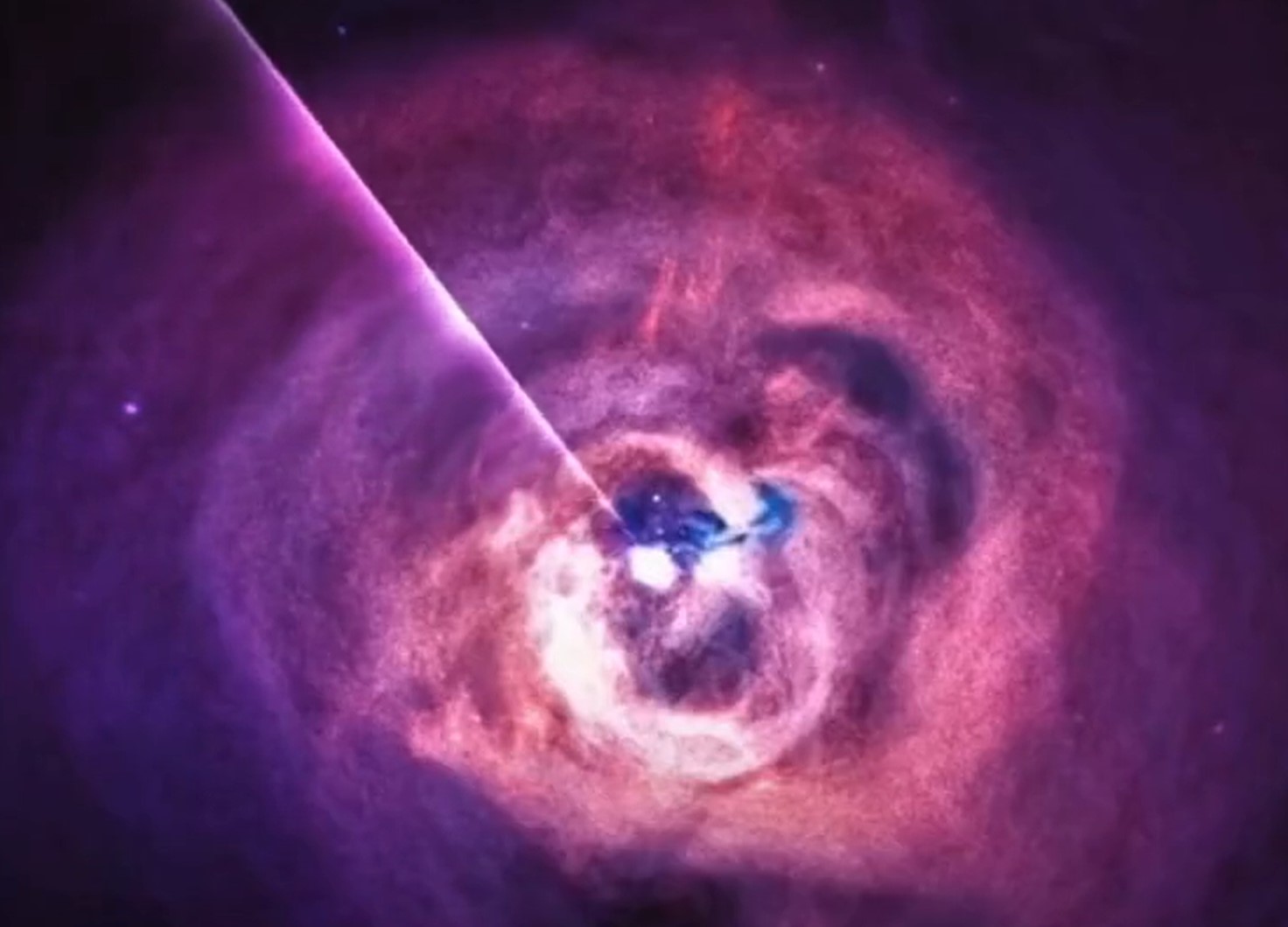 črna luknja, vesolje