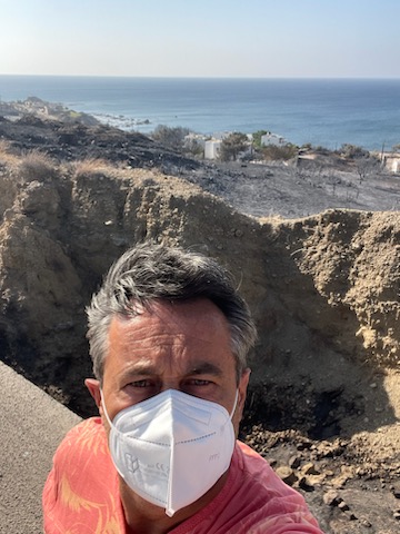 jernej kuntner, požar rodos