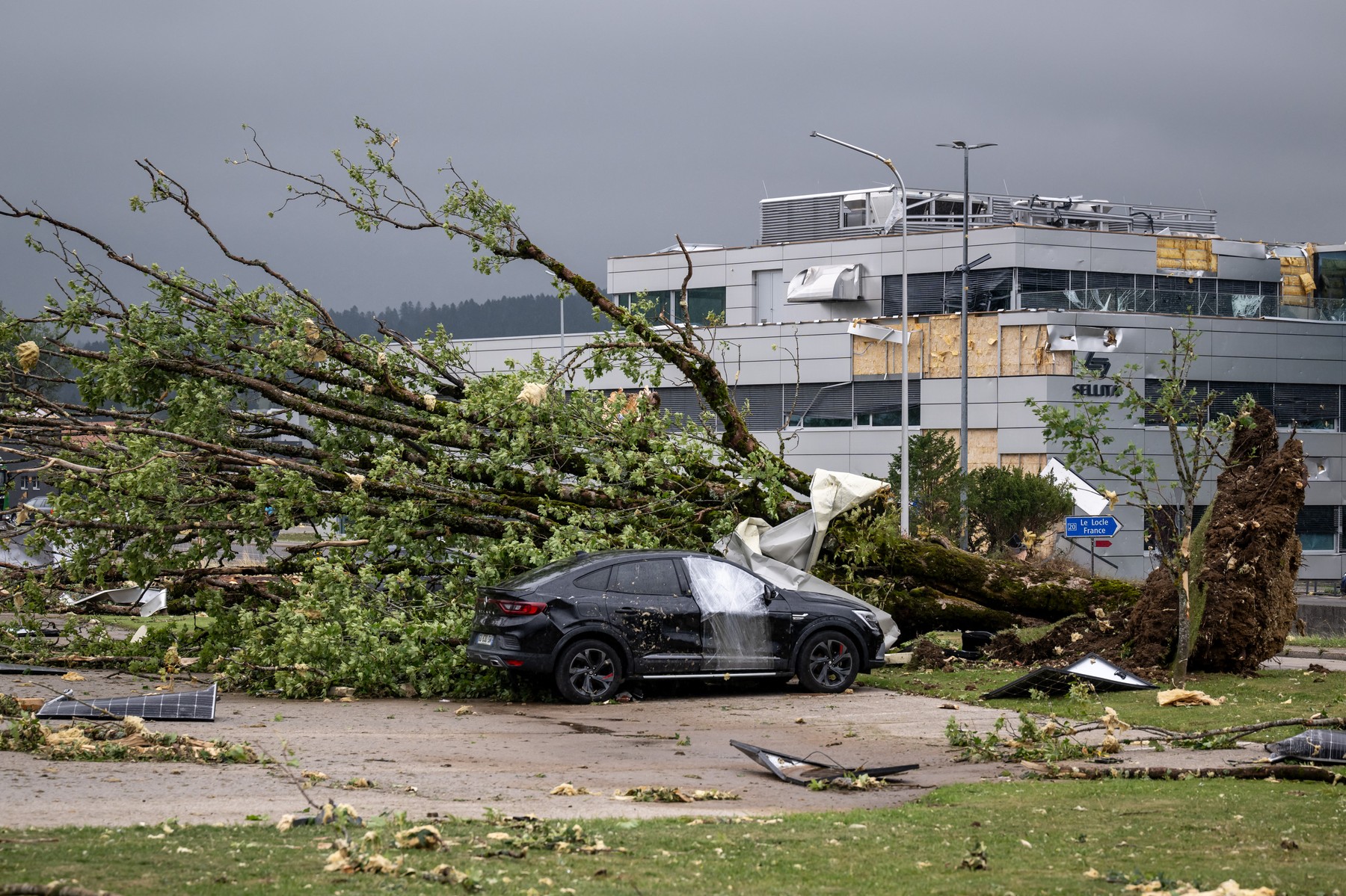 La Chaux de Fonds, neurje, Švica
