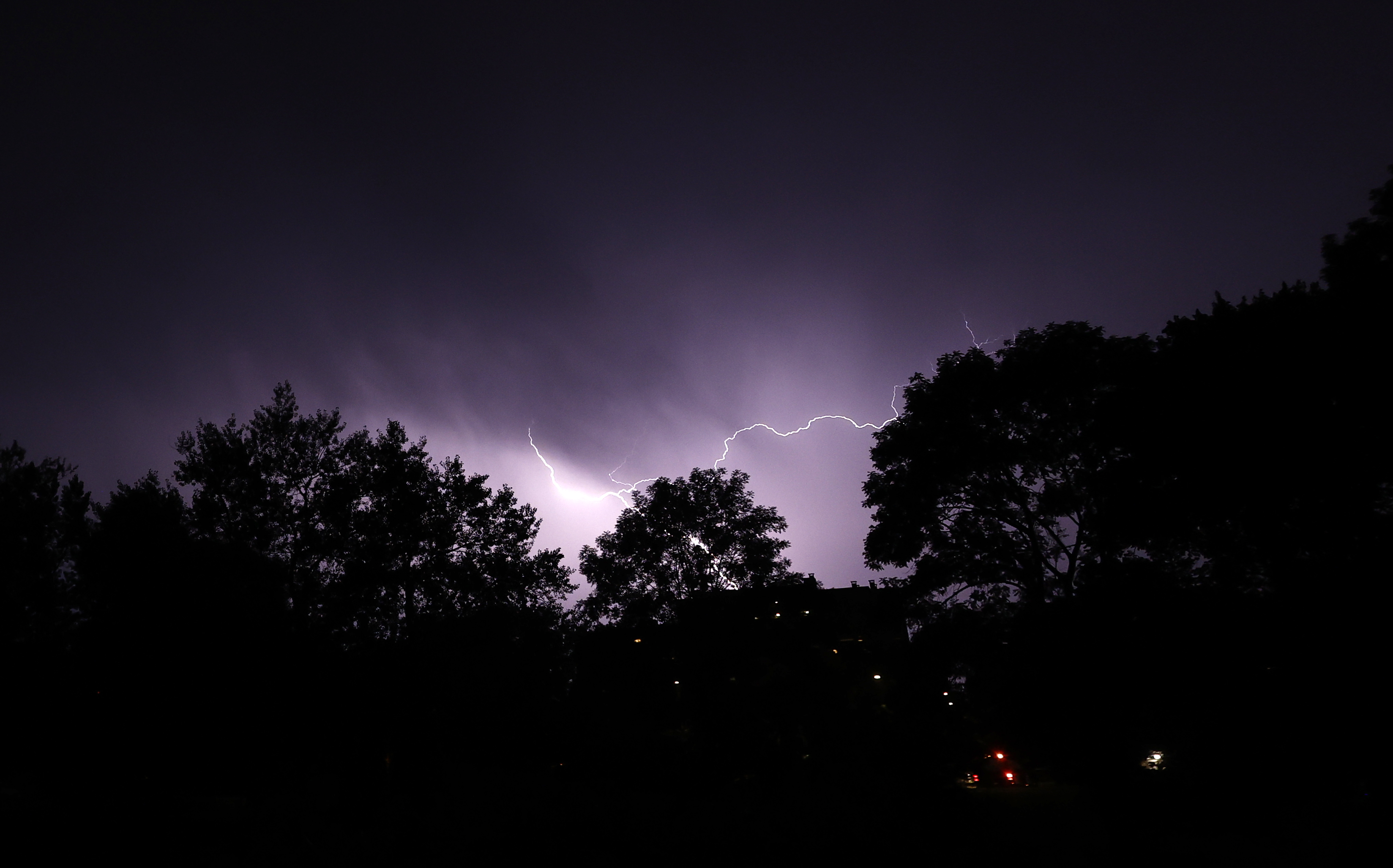 nevihta, ljubljana, strela