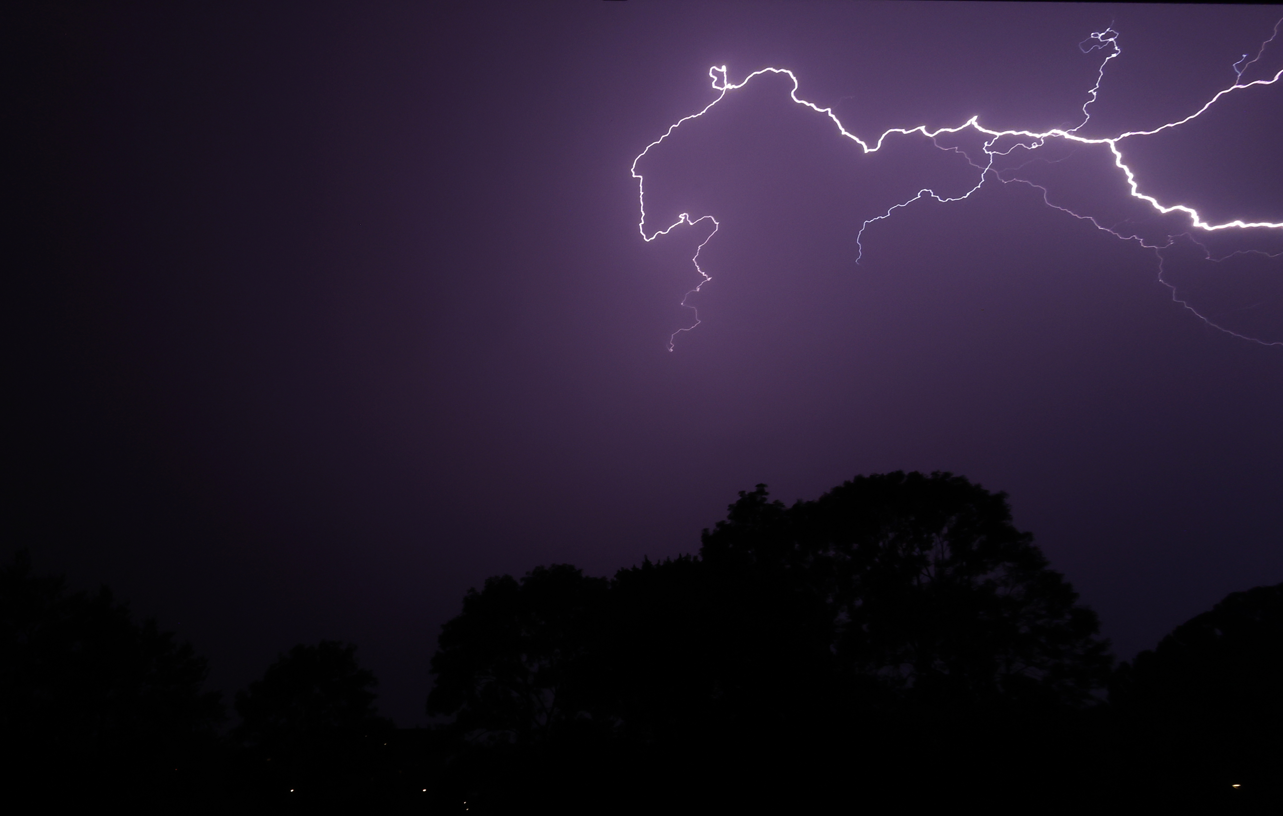 nevihta, ljubljana, strela