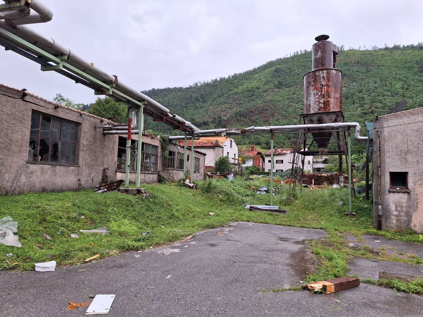 Gonzaga, neurje, 25.7.2023