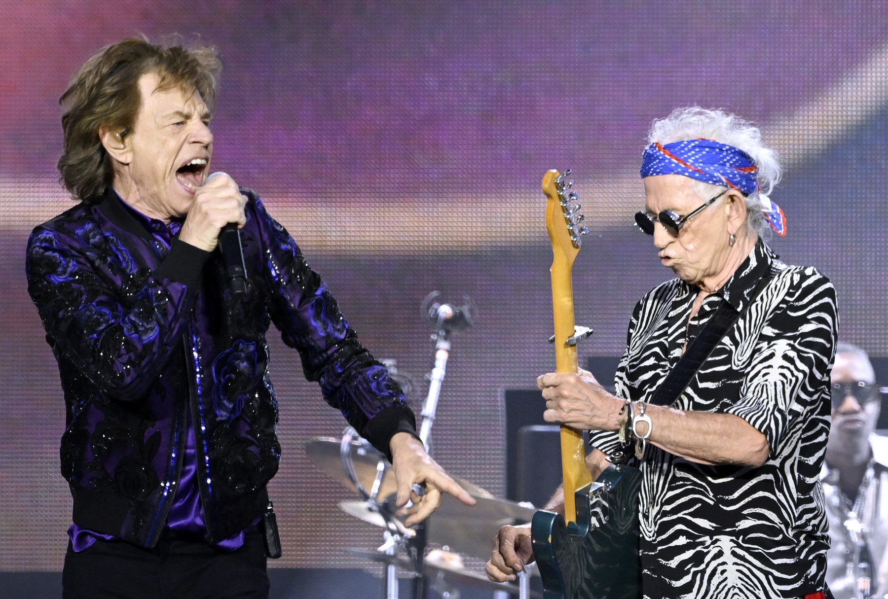Mick Jagger in Keith Richards leta 2022/PROFIMEDIA