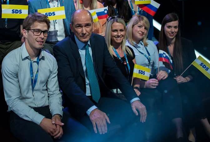 Petra Zakrajšek, Janez Janša, SDS