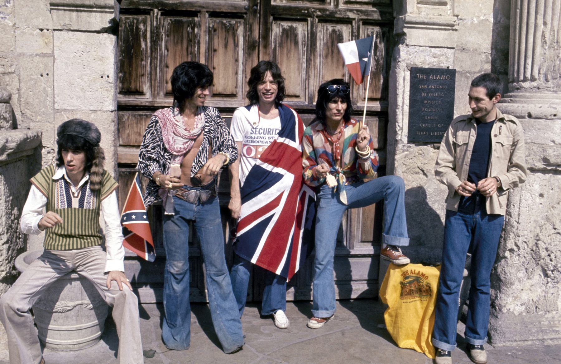 Rolling Stones, CHARLIE WATTS , MICK TAYLOR , MICK JAGGER , KEITH RICHARDS