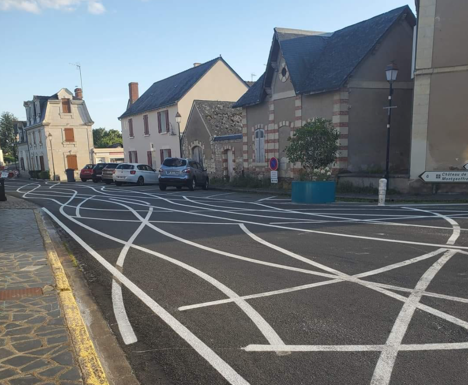 Francija, cesta, promet, oznake