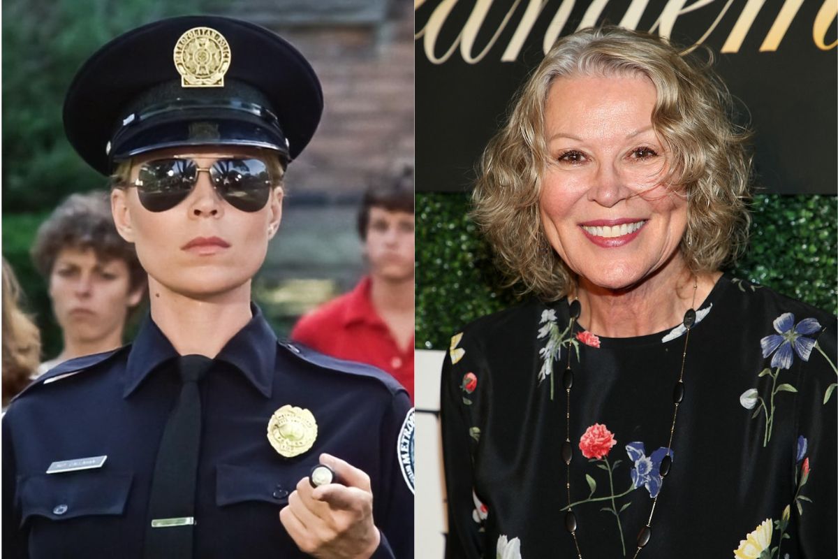 Leslie Easterbrook v Policijski akademiji kot Debbie Callahan in leta 2018. (Foto: PROFIMEDIA)