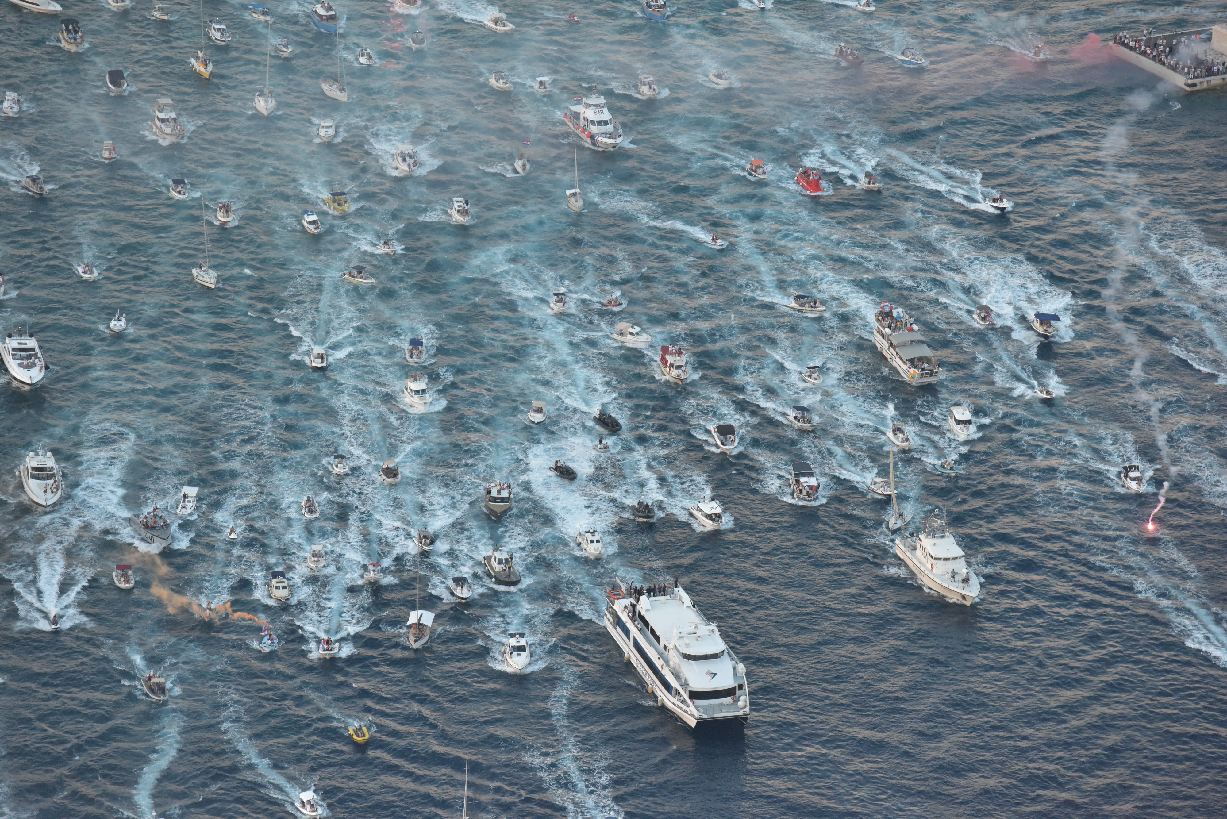 Slovo od Oliverja Dragojevića v Splitu (Foto: Ivo Cagalj/PIXSELL/BOBO)