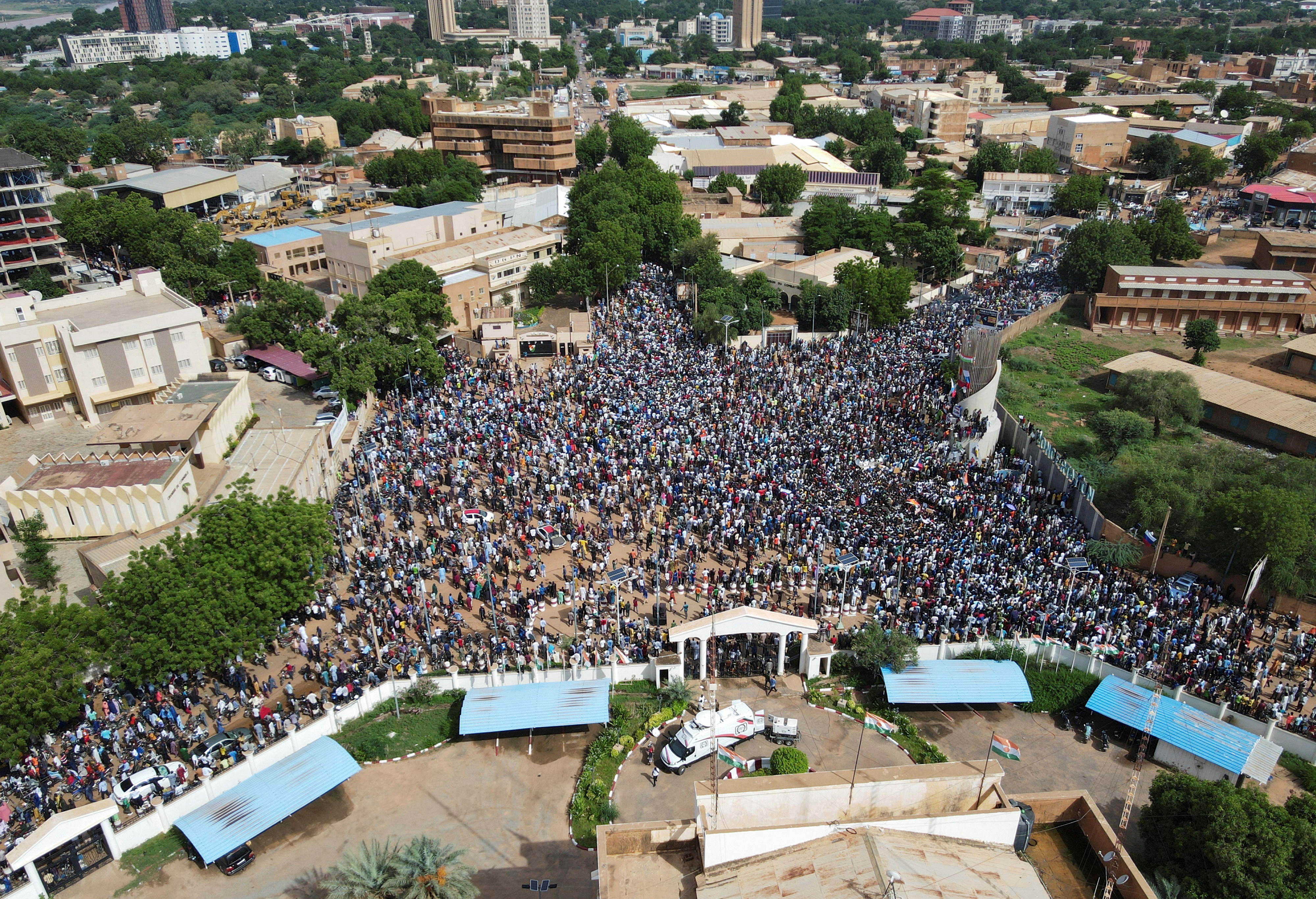 protesti, Niger