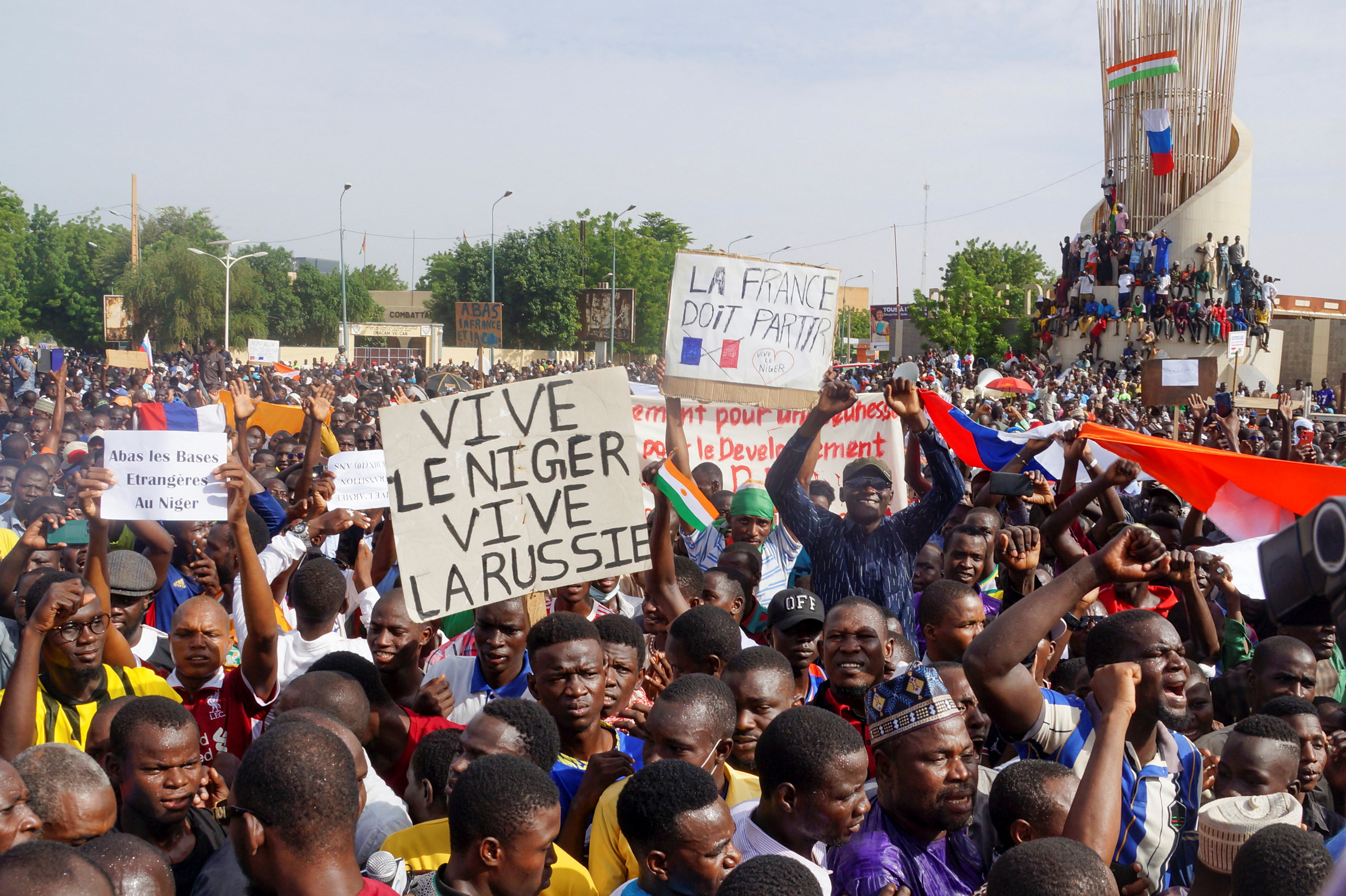 protesti, Niger