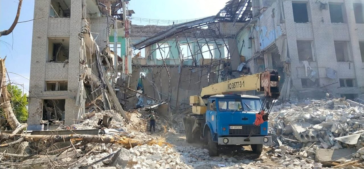 Press service of the State Emergency Service of Ukraine/REUTERS