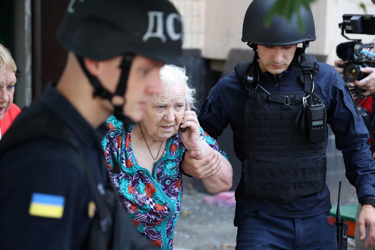 Press service of the State Emergency Service of Ukraine/REUTERS