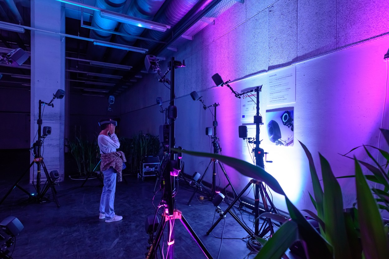 Utrinek s festivala Ars Electronica leta 2019.