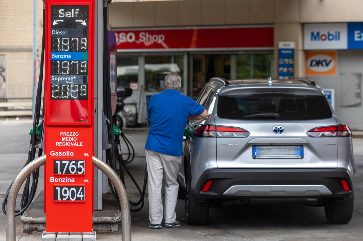 Bencinski servis, Italija