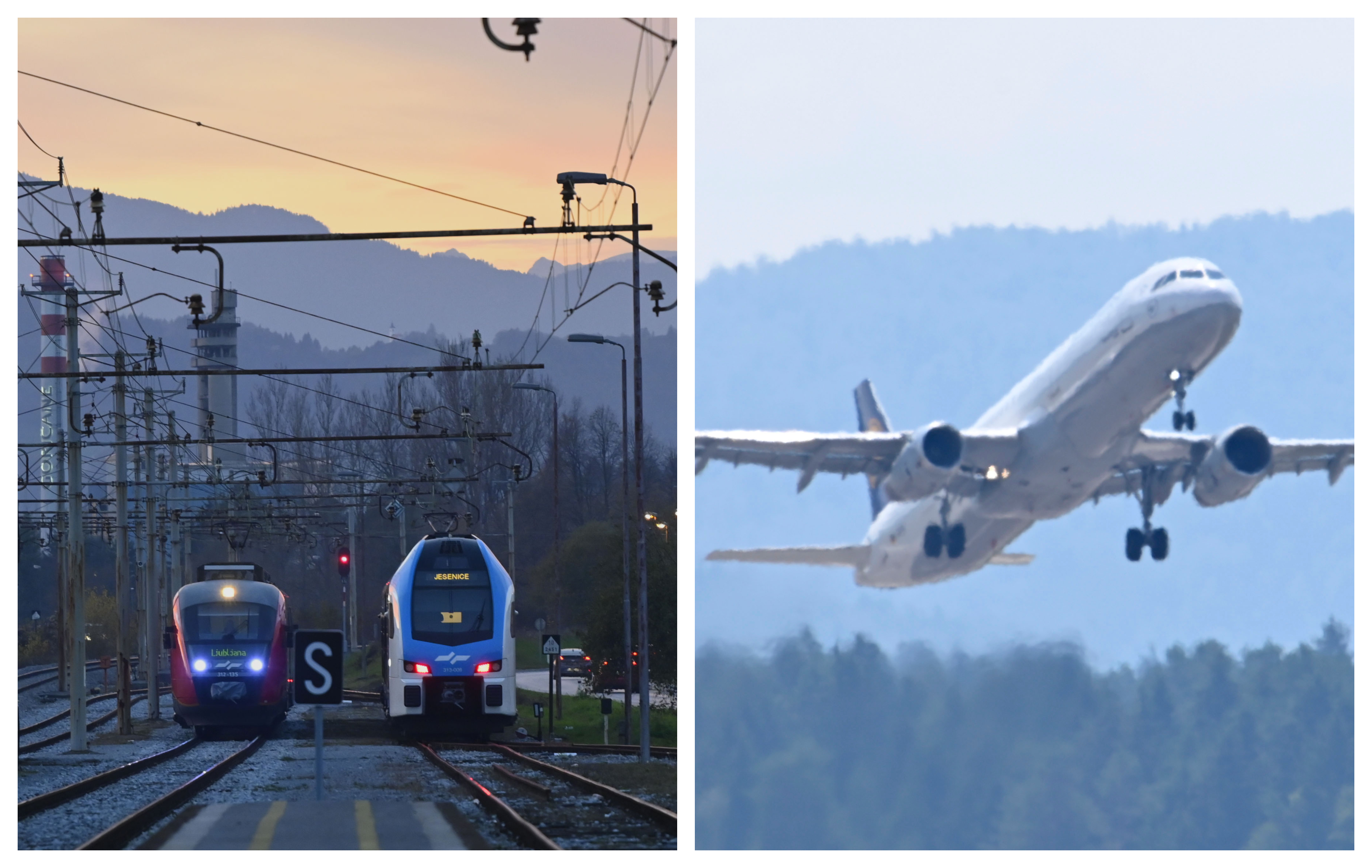 železnice,letalstvo,slovenija,infrastruktura