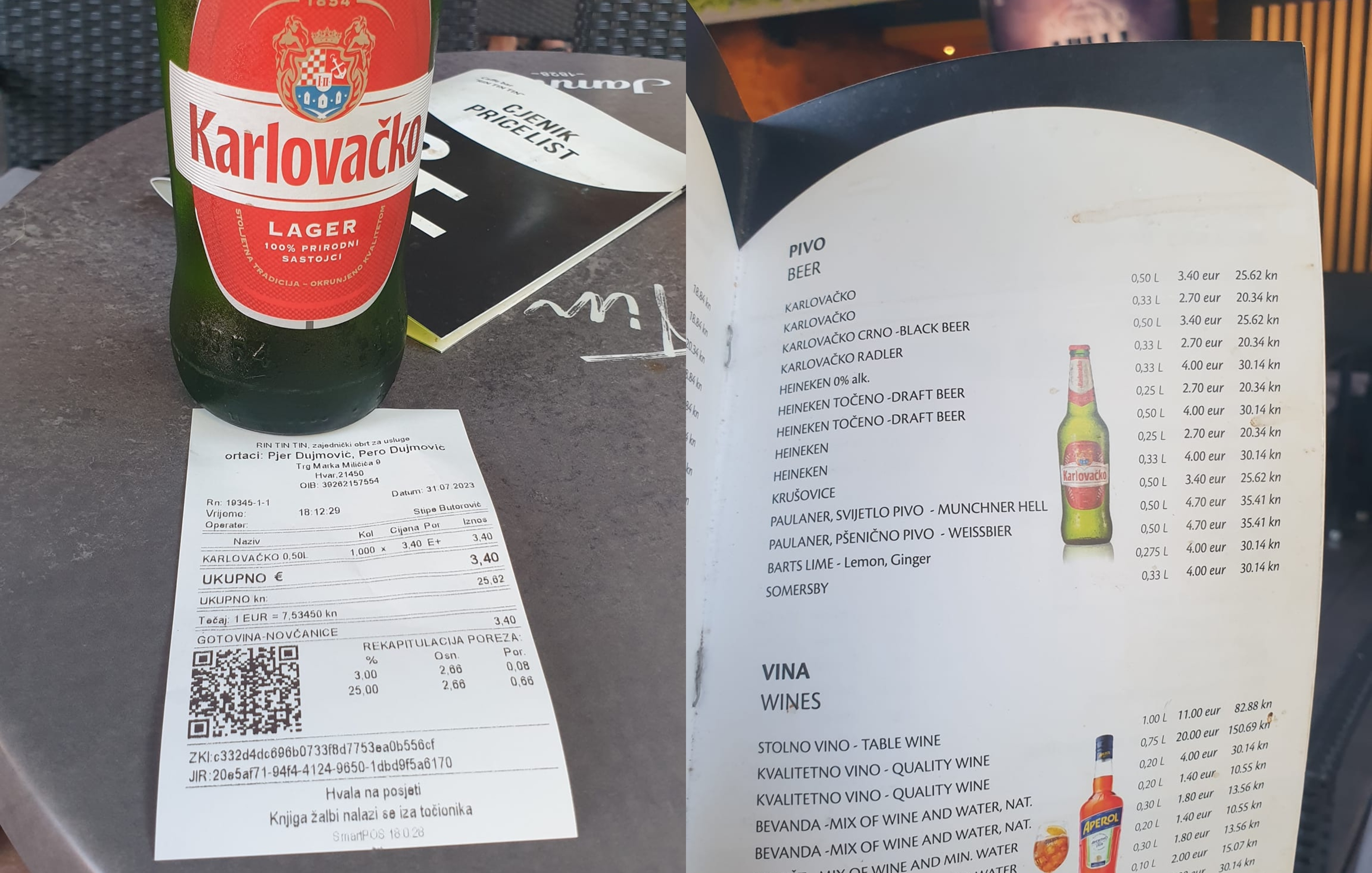 Pivo na Hvaru