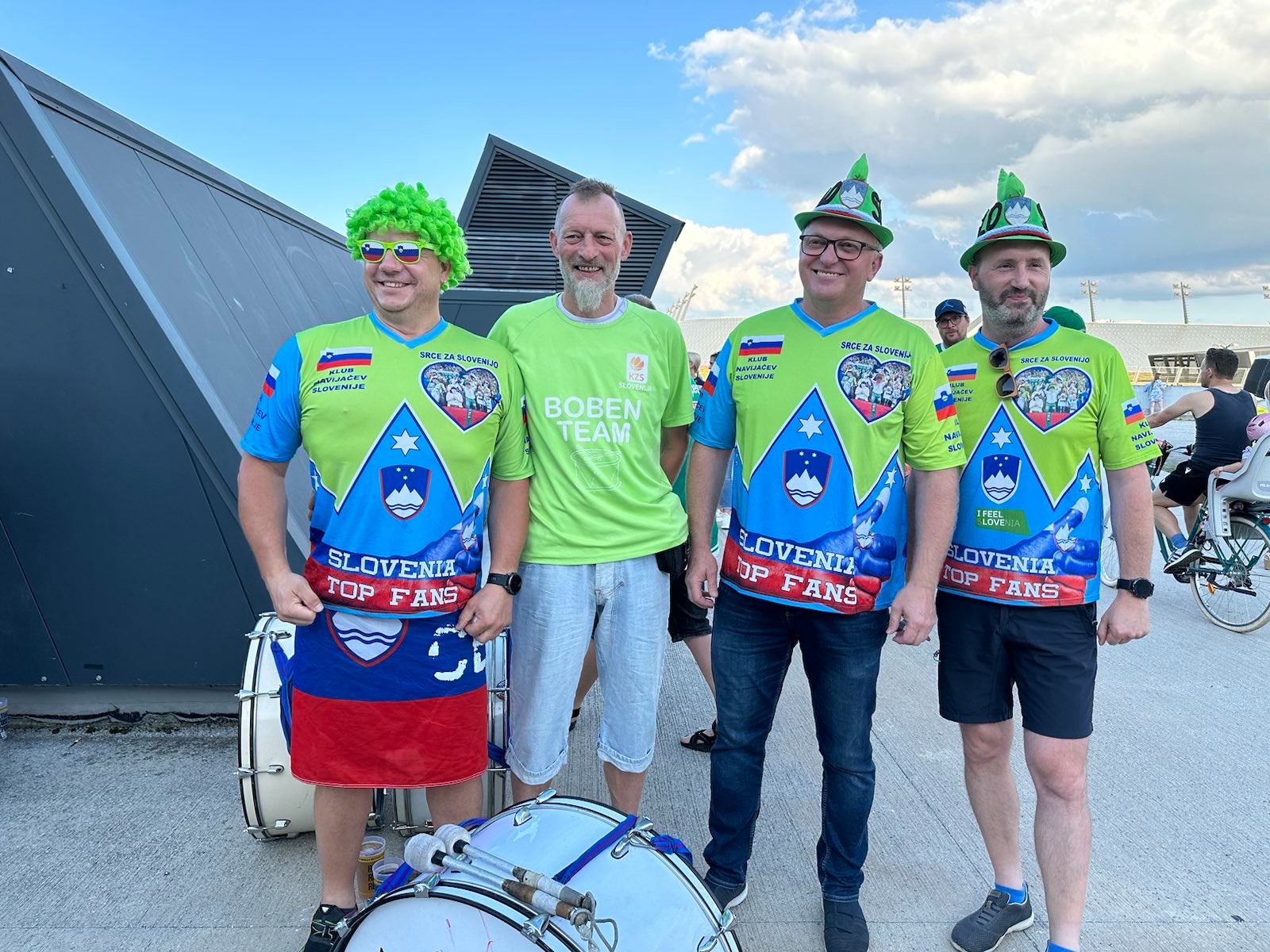 Vzdušje pred tekmo v Stožicah. (Foto: N1)