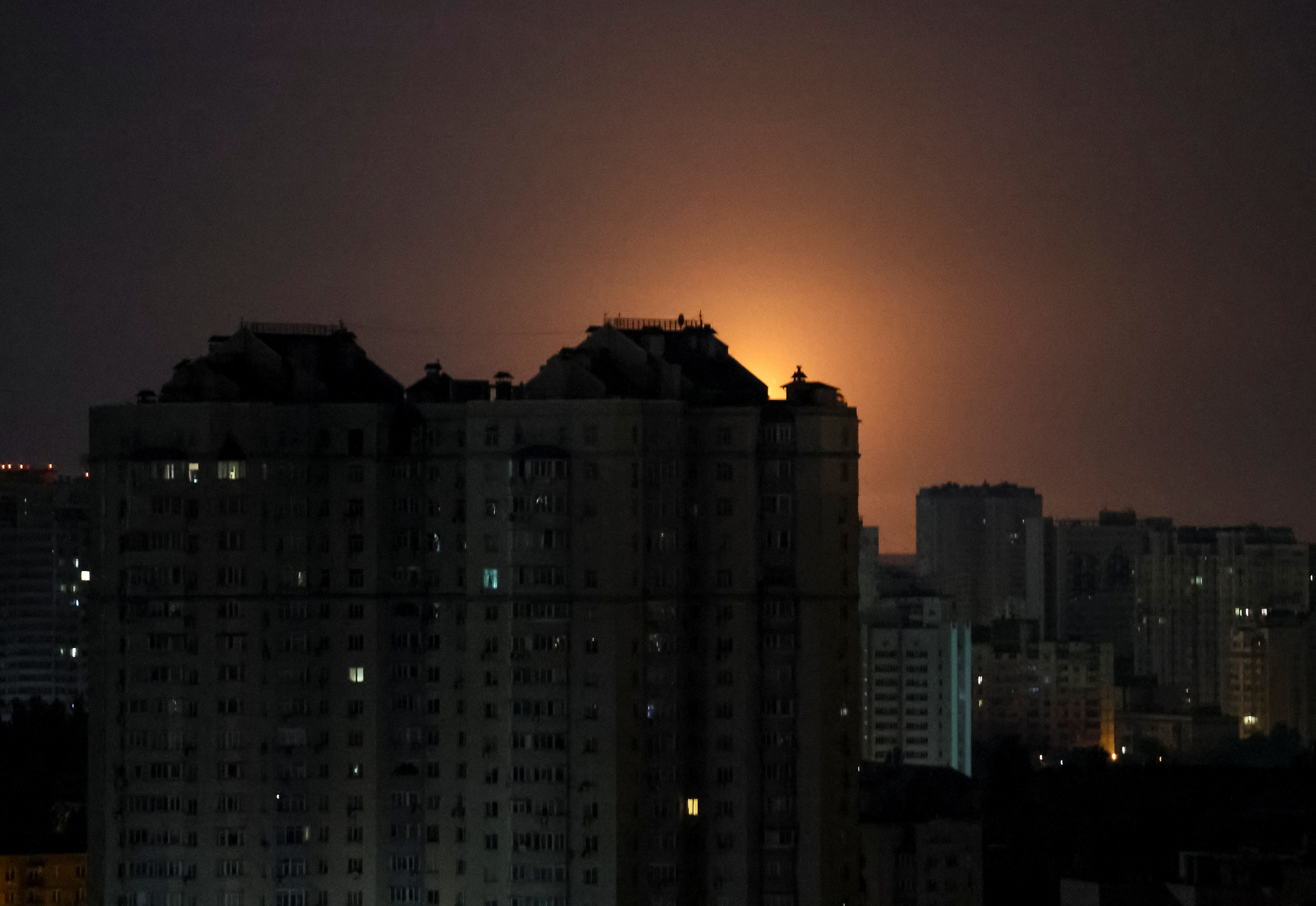 Ruski napad z droni na Kijev